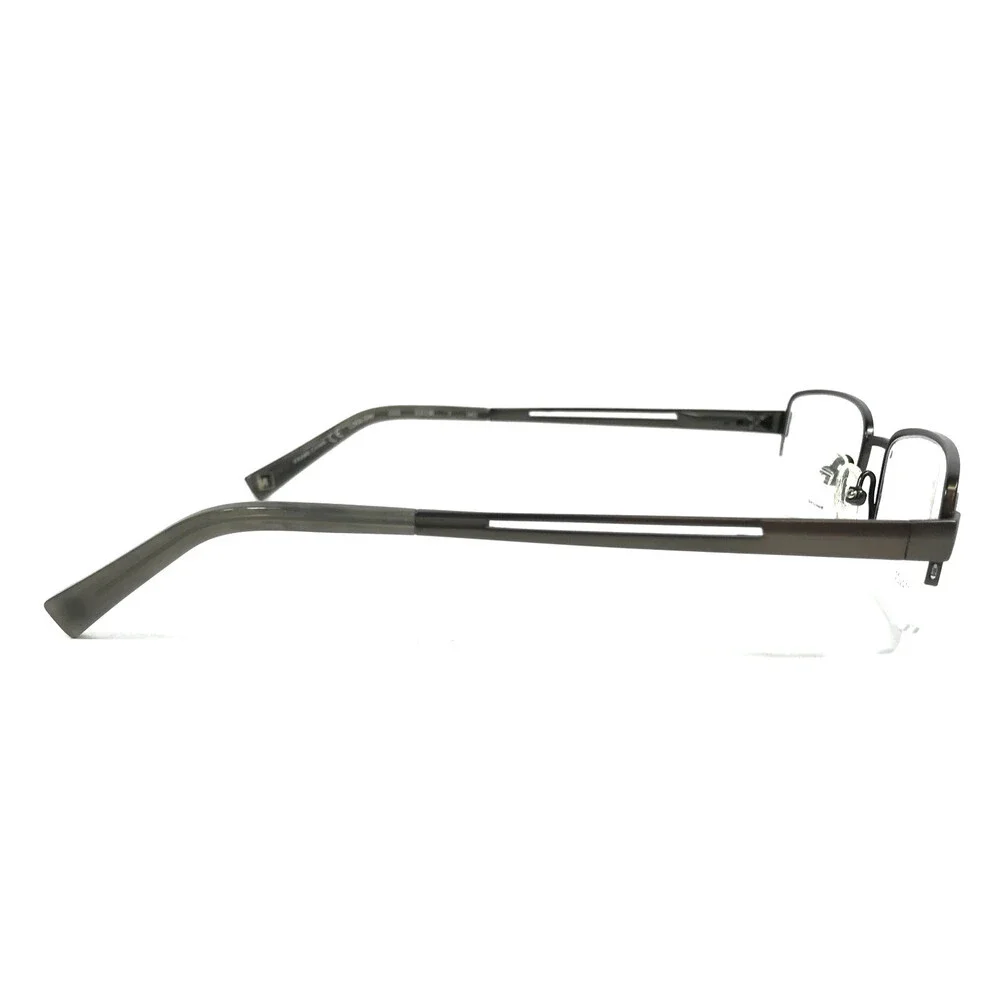Marchon NYC Eyeglasses Frames EAST SIDE LUDLOW 033 Gunmetal Titanium 53-18-140